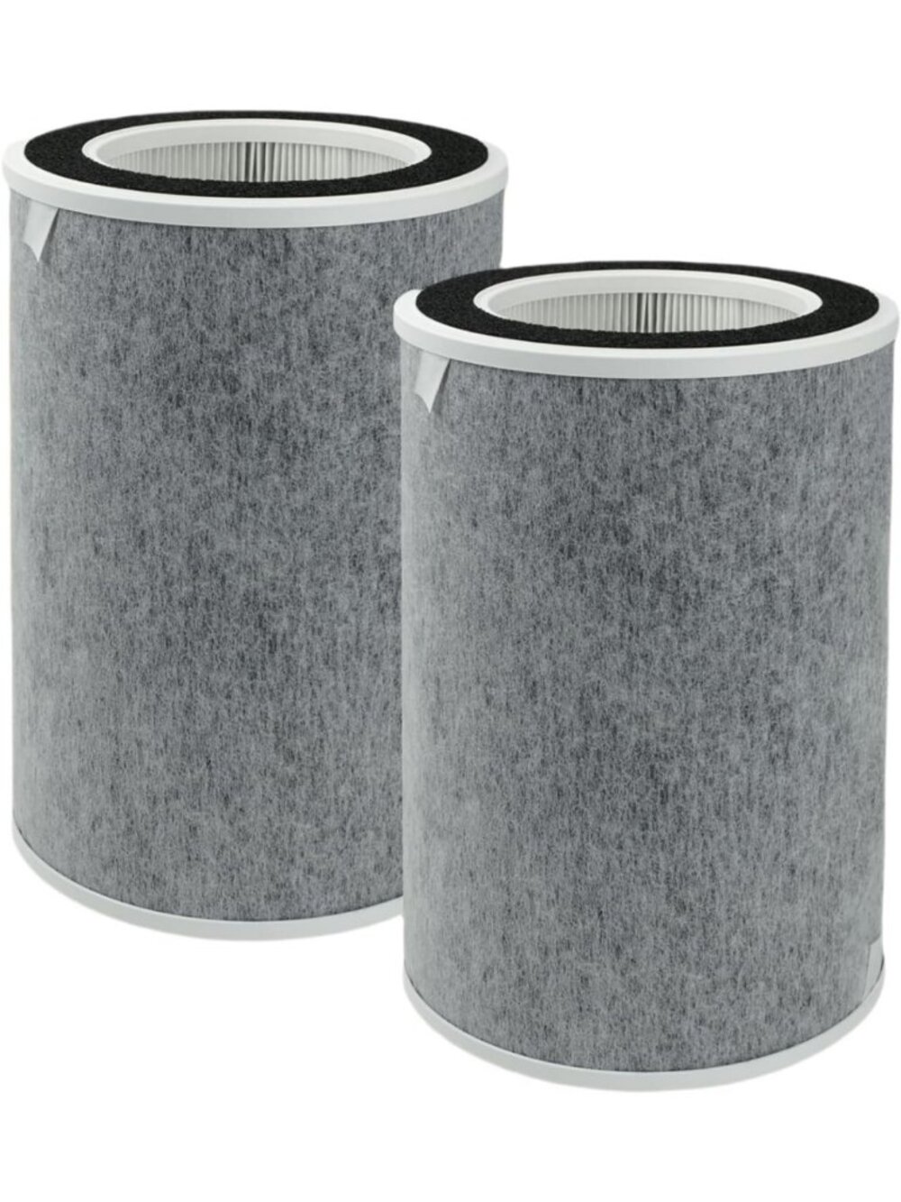 2 Packs True HEPA Replacement Filters for Shark Air Purifiers, H13 & Activated